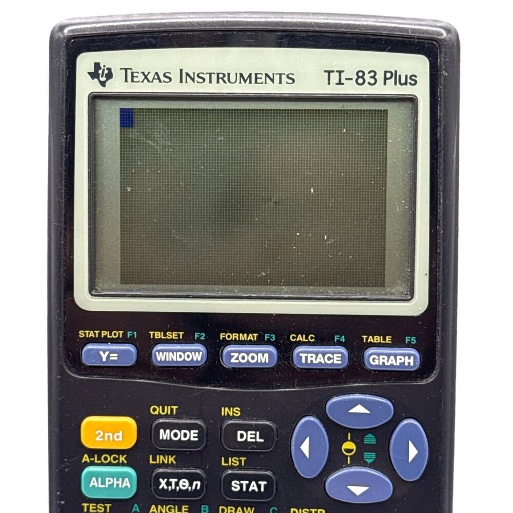 Texas Instruments TI-83 Plus Graphing Calculator No Case Tested Working - Picture 2 of 4
